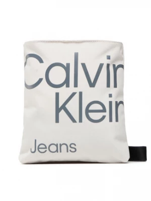 Calvin Klein Jeans Saszetka Sport Essentials Flatpack18 Aop K50K509825 Beżowy