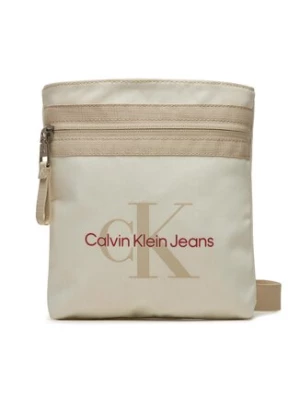 Calvin Klein Jeans Saszetka Sport Essentials Flatpack18 M K50K511097 Écru