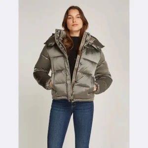 Calvin Klein Jeans Satynowa kurtka | Regular Fit