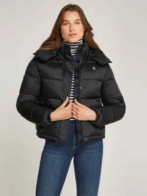 Calvin Klein Jeans Satynowa kurtka | Regular Fit