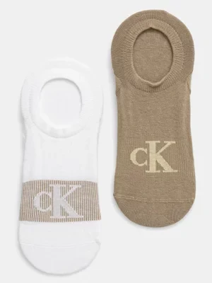 Calvin Klein Jeans skarpetki 2-pack męskie kolor beżowy 701231389