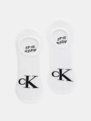 Calvin Klein Jeans skarpetki 2-pack męskie kolor biały 701228809