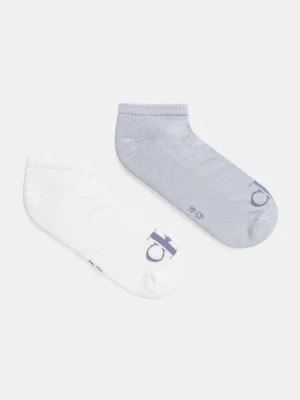 Calvin Klein Jeans skarpetki 2-pack męskie kolor niebieski 701228807