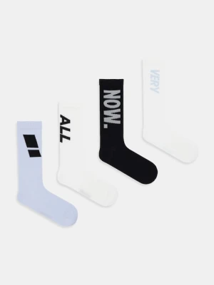 Calvin Klein Jeans skarpetki 4-pack kolor niebieski 701236603