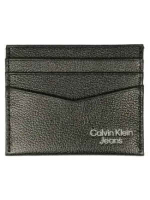 CALVIN KLEIN JEANS Skórzane etui na karty