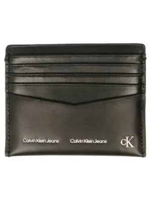 Calvin Klein Jeans Skórzane etui na karty