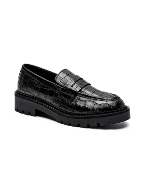 CALVIN KLEIN JEANS Skórzane loafersy