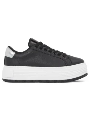 Calvin Klein Jeans Skórzane sneakersy