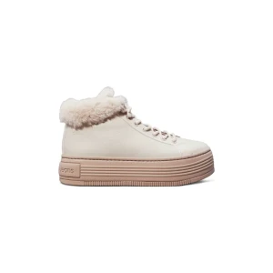 Calvin Klein Jeans Skórzane sneakersy