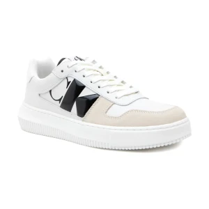 Calvin Klein Jeans Skórzane sneakersy