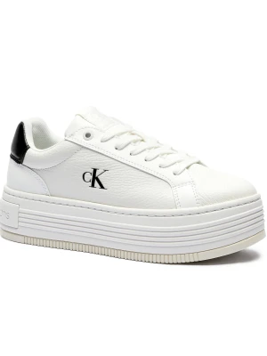 Calvin Klein Jeans Skórzane sneakersy