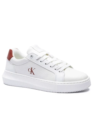 Calvin Klein Jeans Skórzane sneakersy