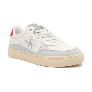 Calvin Klein Jeans Skórzane sneakersy CLASSIC CUPSOLE LOW LTH ML FAD