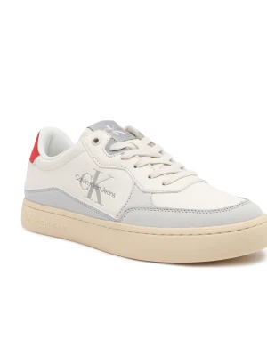 Calvin Klein Jeans Skórzane sneakersy CLASSIC CUPSOLE LOW LTH ML FAD