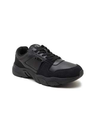 Calvin Klein Jeans Skórzane sneakersy RETRO TENNIS LACEUP