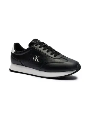 Calvin Klein Jeans Skórzane sneakersy RUNNER
