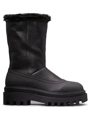 Calvin Klein Jeans Skórzane śniegowce CHELSEA