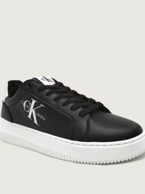Calvin Klein Jeans Skórzane trampki CHUNKY CUPSOLE MONOLOGO