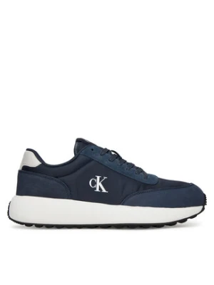 Calvin Klein Jeans Sneakersy Athleisure Runner Laceup Ny-Su YM0YM01370 Granatowy