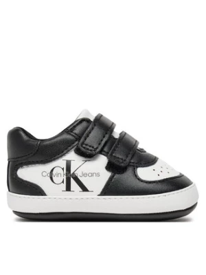 Calvin Klein Jeans Sneakersy Baby Velcro V0B9-81040-1433 Czarny