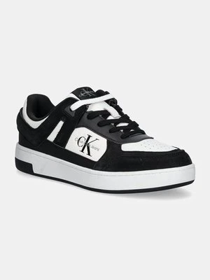 Calvin Klein Jeans sneakersy BASKET CUP LOW LACEUP AUTHENTIC kolor czarny YM0YM01110