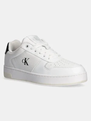 Calvin Klein Jeans sneakersy BASKET CUPSOLE LOW MG kolor biały YW0YW01765