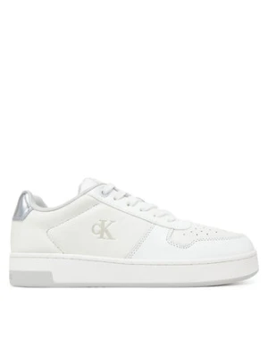 Calvin Klein Jeans Sneakersy Basket Cupsole Low Mg YW0YW01765 Biały