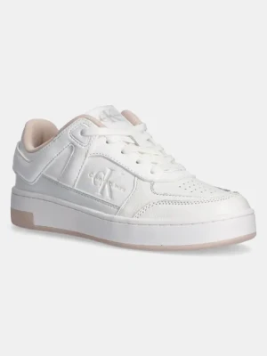 Calvin Klein Jeans sneakersy BASKET CUPSOLE LOW MIX kolor biały YW0YW01650