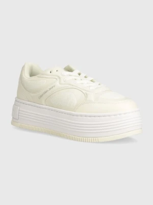 Calvin Klein Jeans sneakersy BOLD PLATF LOW LACE MIX IN MTL