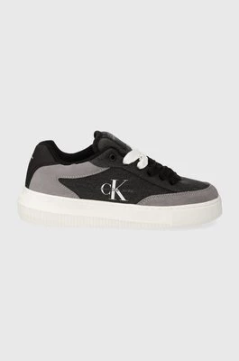 Calvin Klein Jeans sneakersy CHUNKY CUPSOLE LACE SKATER BTW kolor czarny YW0YW01452