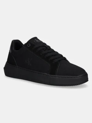 Calvin Klein Jeans sneakersy CHUNKY CUPSOLE MG CANVAS męskie kolor czarny YM0YM01219