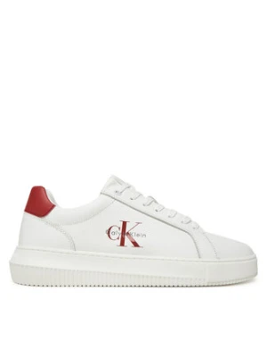 Zdjęcie produktu Calvin Klein Jeans Sneakersy Chunky Cupsole Monologo YM0YM01317 Biały