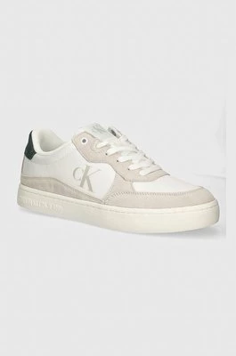 Calvin Klein Jeans sneakersy CLASSIC CUPSOLE ICONIC NYLON kolor biały YM0YM01100