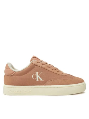 Calvin Klein Jeans Sneakersy Classic Cupsole Low Mix Mg Wn YW0YW01636 Różowy