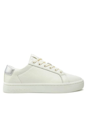 Calvin Klein Jeans Sneakersy Classic Cupsole Low Ohb YW0YW01799 Biały