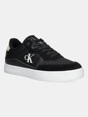 Calvin Klein Jeans sneakersy CLASSIC CUPSOLE MG NYLON MIX męskie kolor czarny YM0YM01304