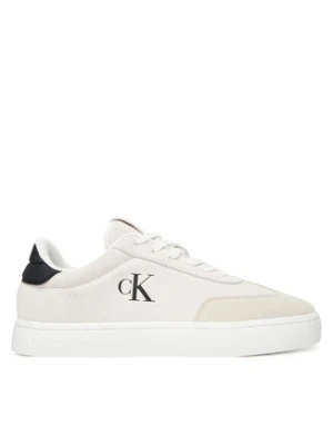 Calvin Klein Jeans Sneakersy Classic Cupsole Mg Su YM0YM01300 Biały