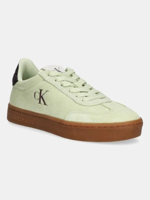 Calvin Klein Jeans sneakersy CLASSIC CUPSOLE MIX IN kolor zielony YW0YW01767