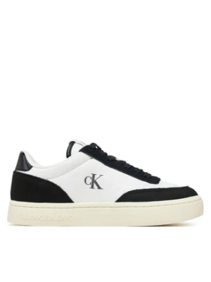 Calvin Klein Jeans Sneakersy Classic Cupsole Mix In YW0YW01767 Biały