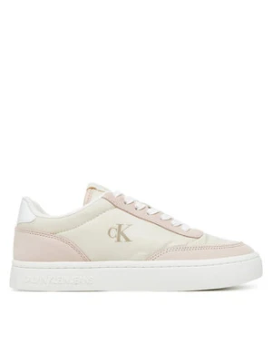 Calvin Klein Jeans Sneakersy Classic Cupsole Mix In YW0YW01767 Biały