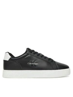 Calvin Klein Jeans Sneakersy Classic Cupsole Mono Lth YM0YM01369 Czarny