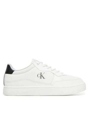 Calvin Klein Jeans Sneakersy Classic Cupsole Tech Ripstop YM0YM01202 Biały