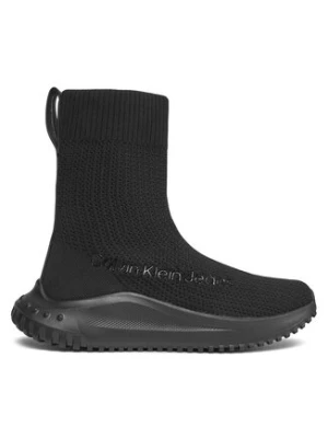 Calvin Klein Jeans Sneakersy Eva Runner High Sock In Lum YW0YW01314 Czarny