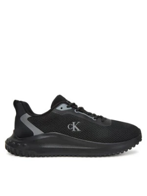 Zdjęcie produktu Calvin Klein Jeans Sneakersy Eva Runner L-Up Mix Mesh Logo Ck YW0YW01851 Czarny