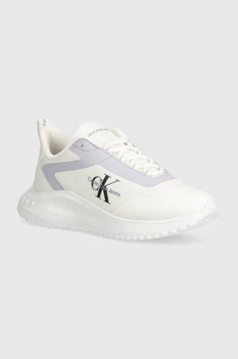 Calvin Klein Jeans sneakersy EVA RUNNER LOW LACE MIX ML WN kolor biały YW0YW01442