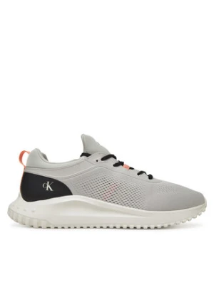 Calvin Klein Jeans Sneakersy Eva Runner Tech Knit YM0YM01293 Szary