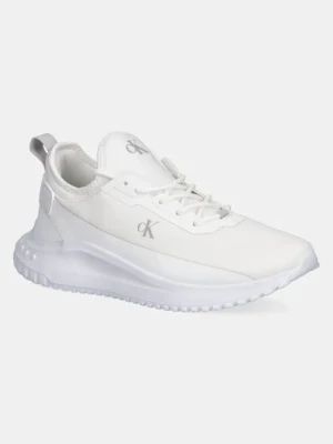 Calvin Klein Jeans sneakersy EVA RUNNER TECH RIPSTOP męskie kolor biały YM0YM01203