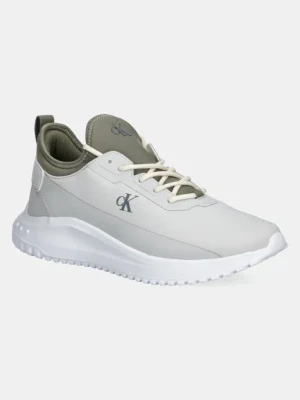 Calvin Klein Jeans sneakersy EVA RUNNER TECH RIPSTOP męskie kolor szary YM0YM01203