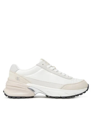 Calvin Klein Jeans Sneakersy Hike Runner Mg Nylon Perl YW0YW01963 Biały