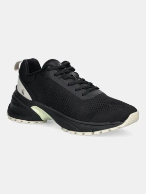 Calvin Klein Jeans sneakersy HIKE RUNNER MG TECH KNIT damskie kolor czarny YW0YW01856